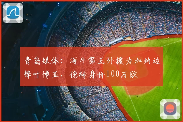 青岛媒体：海牛第五外援为加纳边锋叶博亚，德转身价100万欧